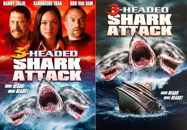 Affiche Film L'attaque du requin à trois têtes