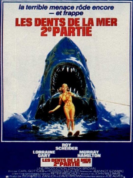 Affiche Film Les dents de la mer 2