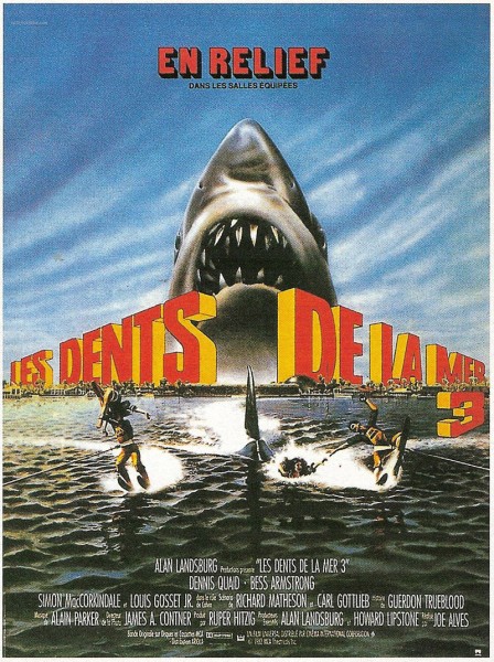 Affiche Film Les dents de la mer 3