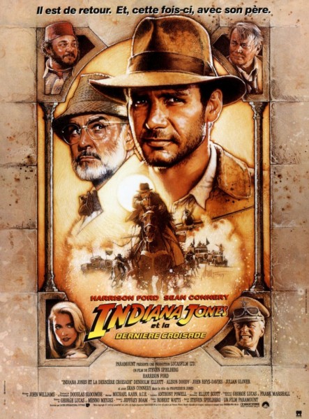 Affiche Indiana Jones et la dernière croisade Indiana Jones and the last crusade