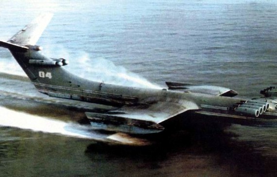 Ekranoplan Caspian Sea Monster