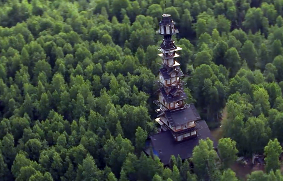 Cabane de 56 mètres - Phillip Weidner en Alaska - Forêt