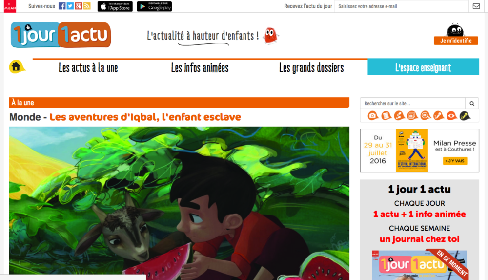 Quels sont les meilleurs sites pour les tout petits de la maternelle