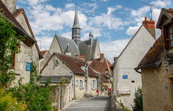 Le château et le village de Montrésor