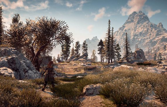 Les paysages de Horizon Zero Dawn sur PS4