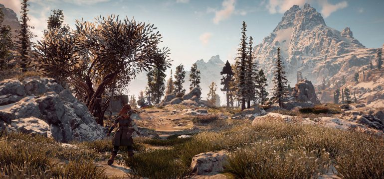 Les paysages de Horizon Zero Dawn sur PS4